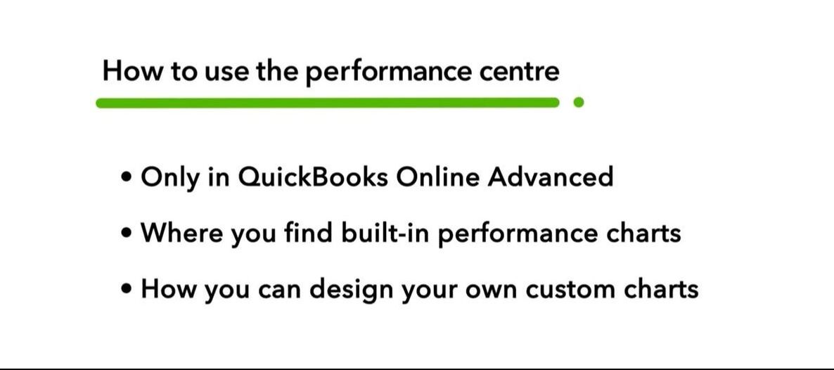QBO Quickbooks Performance Centre
