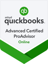 Certified QBO Quickbooks Online Advanced ProAdvisor Badge