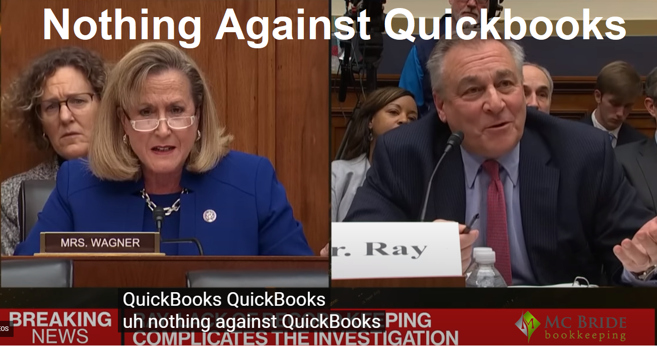Congress discuss FTX Collapse and the use of Intuit Quickbooks in the Company